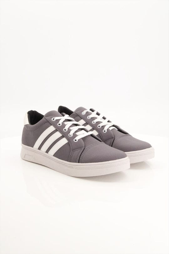 Walk Lion New Grey Color White Stripe Sneakers