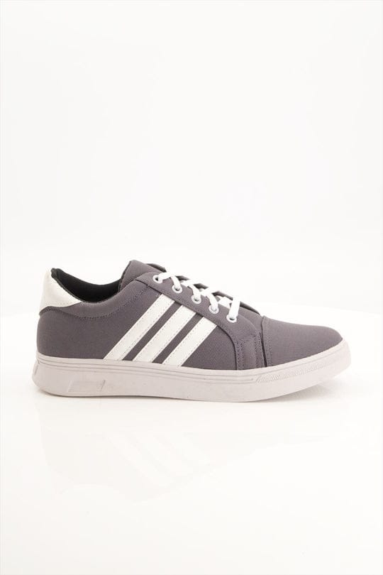 Walk Lion New Grey Color White Stripe Sneakers