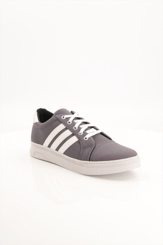 Walk Lion New Grey Color White Stripe Sneakers